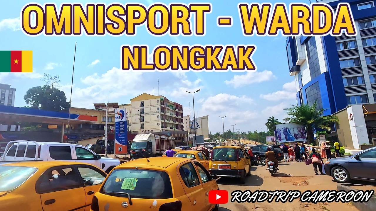 (Яунде) От стадиона «Омниспорт» до перекрестка Варда (автомобильная компания Elig-Edzoa & Nlongkak)