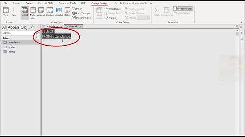 MS access increase font size in query desing and sql view