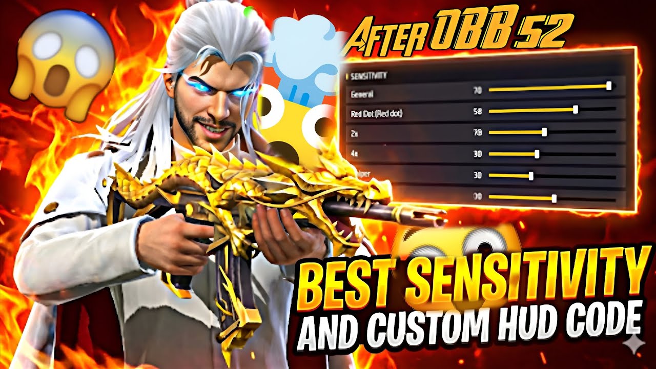 SECRET Headshot Setting 😱 After OBB 52 Update || 