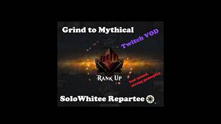 Twitch-VOD | Grind to Mythical | MTG Standard Ranked | The non-mainstream way - SoloWhite REPARTEE !