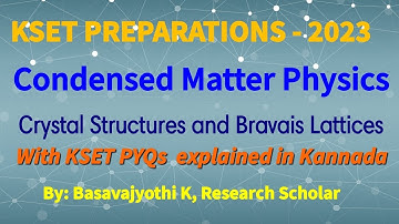 Crystal Structure and Bravais Lattices Part -2