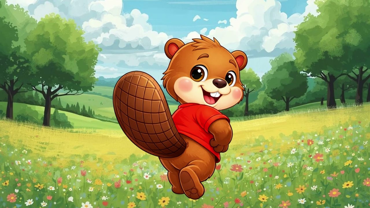Il Castoro Batti Coda 🦫 | Canzone per Bambini | Kids Song Italiana | Cuoricini club