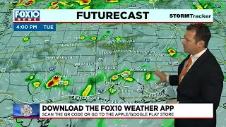 Next weather for Monday, July 3 from FOX10 News