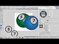 65. Adobe Illustrator Tutorials: Draw 3D Using Map Art 04 - Khmer Comput...