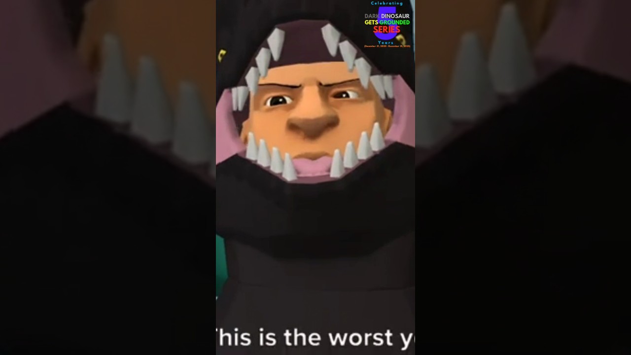 Dark Dinosaur Gets Grounded Series' First Episode (SHORT VERSION) (SERIES' 5TH ANNIVERSARY SPECIAL)