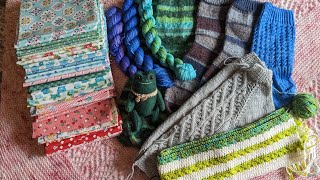 Stitched by Mrs D knitting and crochet podcast episode 41 - sorry it's a long one