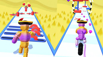 Rope Man Run - All Levels Gameplay Android,ios New Mobile Games