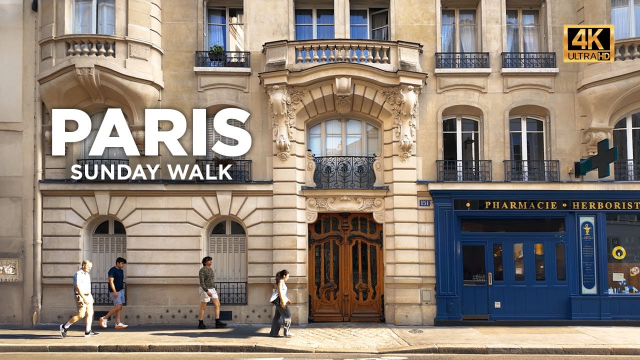 PARIS Walk 4K - Золотой час, потрясающие виды на реку и скрытые парижские уголки