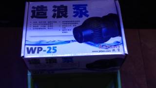 Jebao WP-25 unboxing.