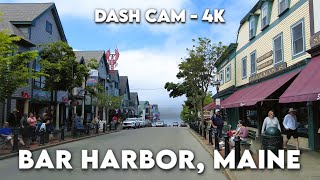 Bar Harbor, Maine: Coastal Drive in 4K! 🚗