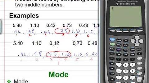 Math 1342 Sec 3.2 Measure of Center