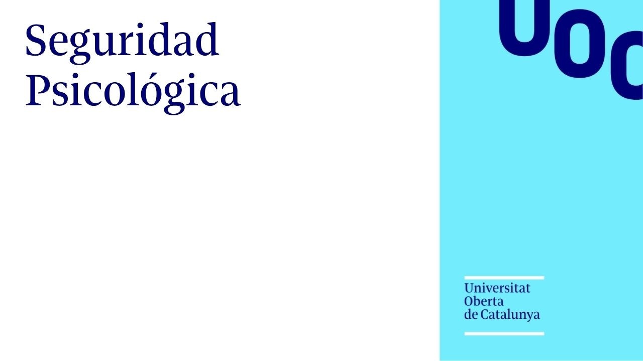 Seguridad Psicológica