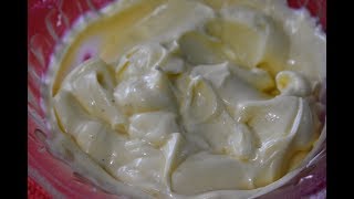 ১০ মিনিটেই ১ ডিমের মেয়নিজ রেসিপি || Mayonnaise || How to Make Mayonnaise