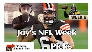 Jay's NFL Week 6 Picks