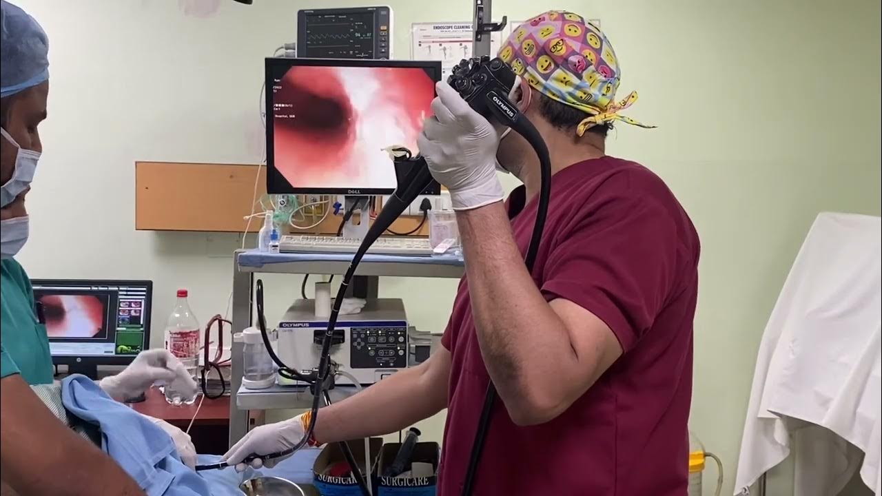 Live Video Laryngoscopy & Upper Gastro Endoscopy with Narrow Band