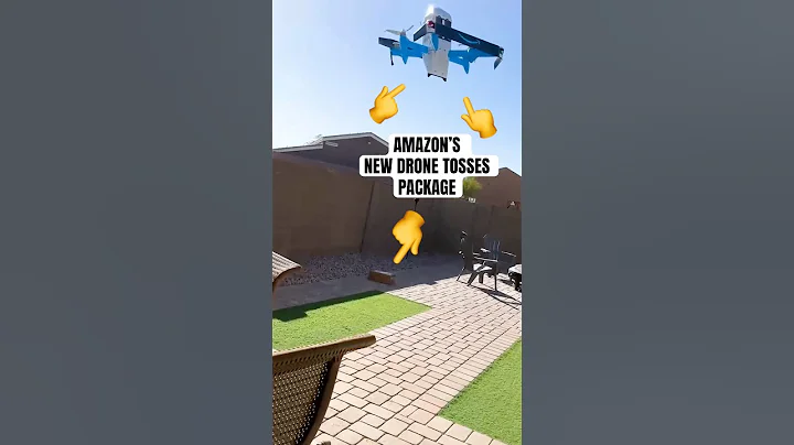 Amazon’s NEW DRONE can destroy your packages?! #amazon #drone #fail