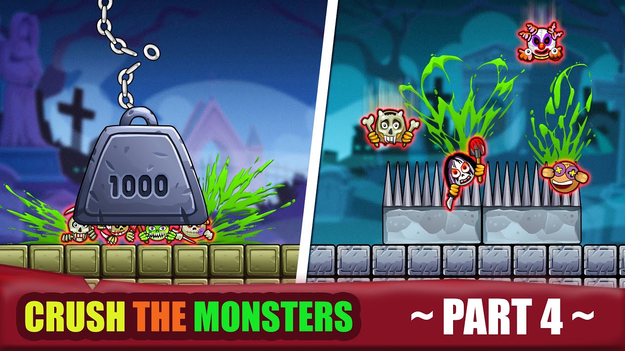 Crush the Monsters ( PART 4 ) - iOS Android Gameplay