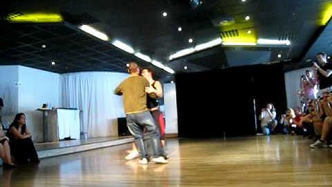 Luciano & Sofie at samba & zouk congress in Prague 2011