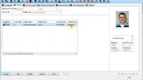 Lenel - System Administration Quick Look