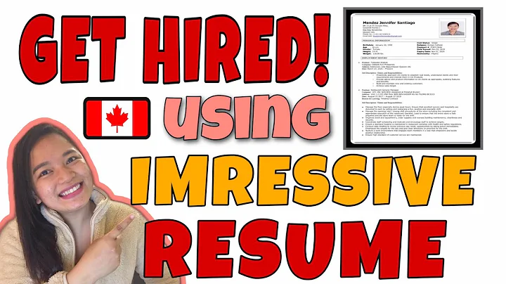 PAANO GUMAWA NG RESUME | BUHAY CANADA | BUHAY OFW ...