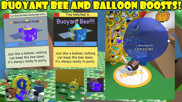 Buoyant Bee 🐝 And Balloon Boosts 🎈!  Bee Swarm Simulator