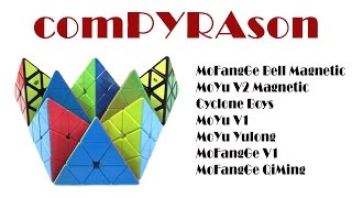 comPYRAson | Обзор-сравнение 7 моделей пирамидок | Pyraminx Review