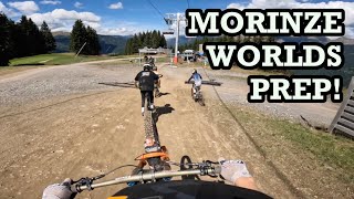 WORLD CHAMPS PREP IN MORZINE !