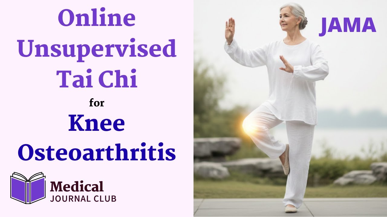 Online Unsupervised Tai Chi for Knee Osteoarthritis (RETREAT) | JAMA | Med Journal Club