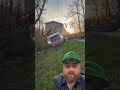 Trucking on the Edge😳 #tractor #bluecollar #diesel #mechanic #viralvideo