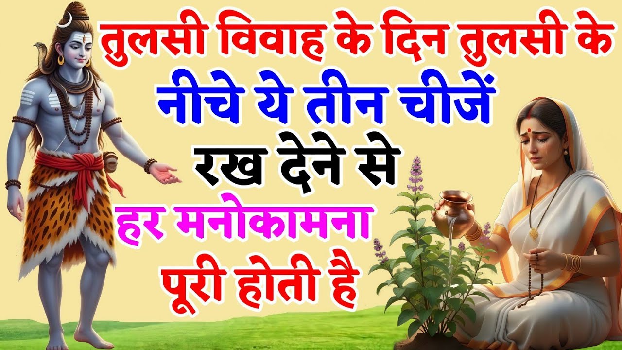 तुलसी विवाह के दिन की सबसे गुप्त विधि — सिर्फ तीन चीजें बदल सकती हैं किस्मत! || BHAIRAM TALKS 