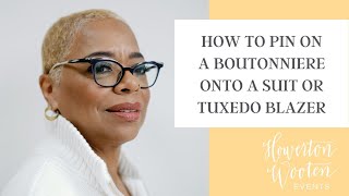 How to Pin a Groom’s Boutonniere Like a Pro 💐 | Wedding Day Tips for Brides, Grooms & Planners