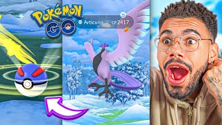 *CAPTURA CRÍTICA* NAS AVES DE GALAR… ISSO TÁ MUITO ROUBADO… 🤯😍😱 #pokemongo