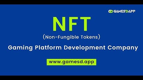 NFT Gaming Platform Development Company | Gamesdapp