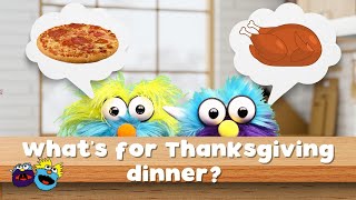 CHOPPED (Thanksgiving Edition) with Puppets! | Show for kids, toddlers, and the whole family!!