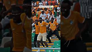 Team Ivory Coast Dancing Afcon Players Fans