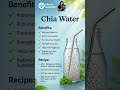 What Happens When You Drink Chia Water Every Day 💧🌱