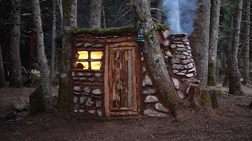 Build a fairytale house in the woods. Cozy and warm with a stove made of red clay and stones.Skills