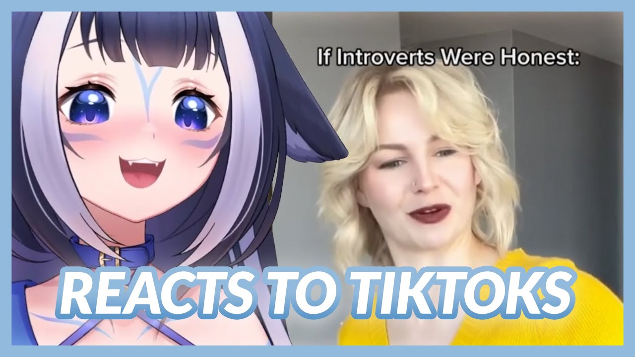 Lily reacts to funny Tiktoks on stream