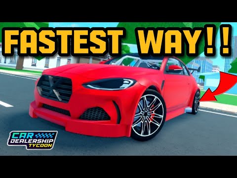 FASTEST WAY TO FINISH NEW POLICE EVENT IN Car dealership tycoon!!
