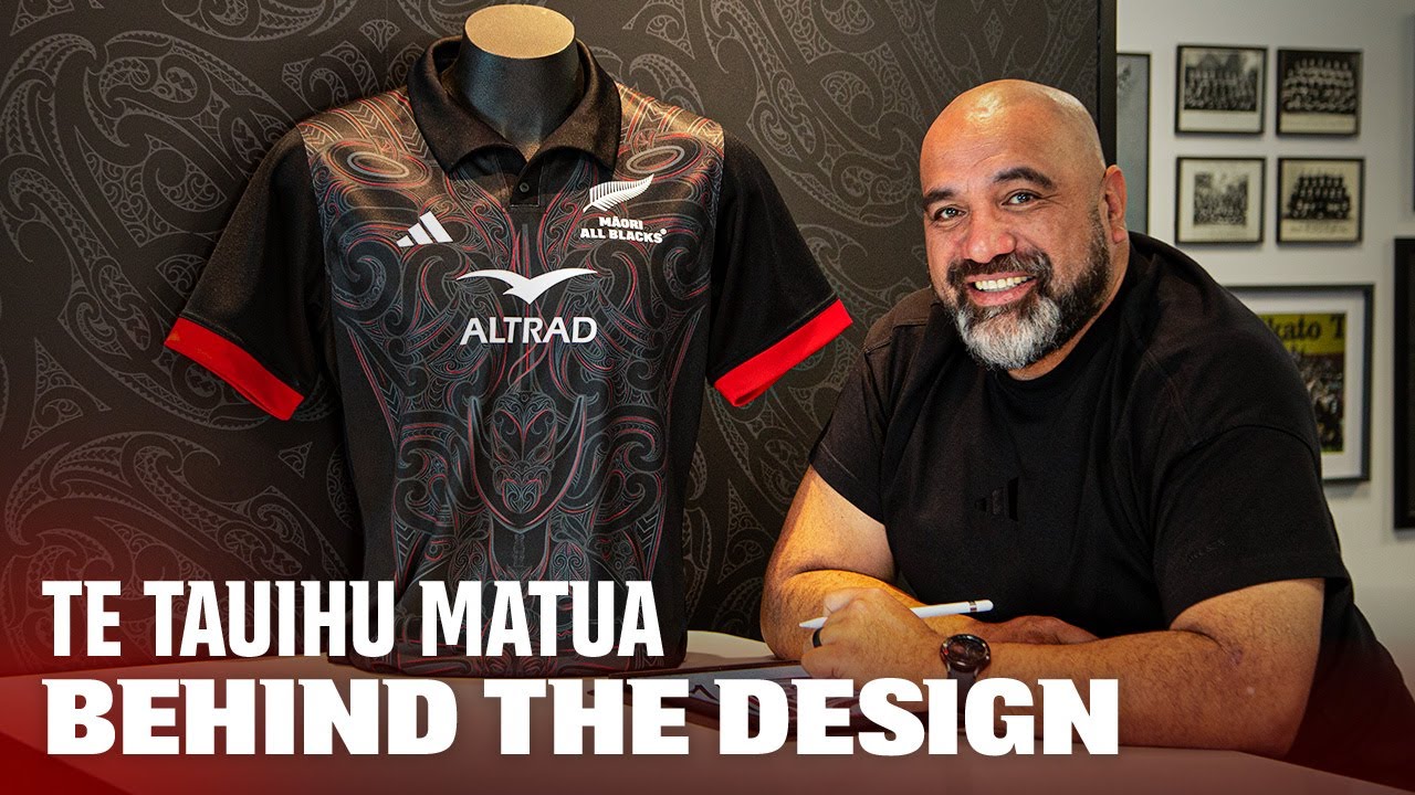 Behind The Design | Māori All Blacks jersey “Te Tauihu Matua