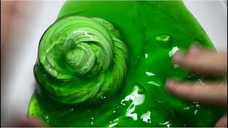 🔋무편집 영상 공유 | 연두색 똬리 | 초록색 투명 액괴 | 양식 간단 | 출 처 만 #무편집영상공유