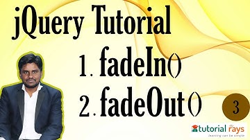 5  Jquery FadeIn FadeOut Effect | Jquery Tutorial | Jquery for begginners
