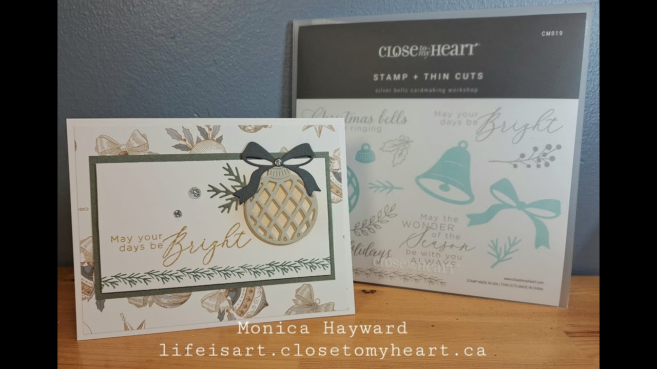 Silver Bells Cardmaking Kit Project 3 at Nov Dec Catalogue