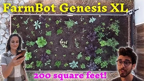This is FarmBot Genesis XL