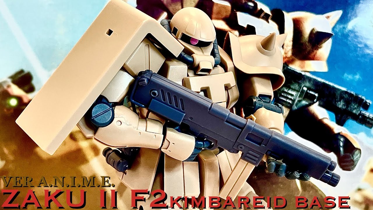 Robot Spirits MS-06F-2 Zaku II F2 [Kimbareid Base] (ver. ANIME