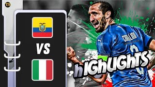 Italy vs Ecuador 2-0 Highlights \& All Goals 2024 HD