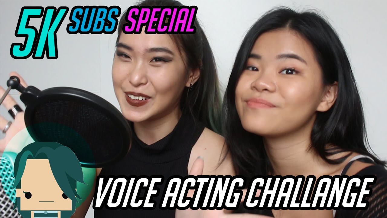 5K Subs Special: Voice Acting Challenge w. Carinna Annette - YouTube