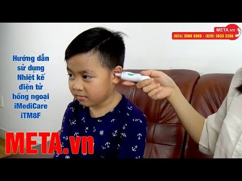 Hướng dẫn sử dụng Nhiệt kế điện tử hồng ngoại iMediCare iTM8F đo trán, đo tai, đo vật thể