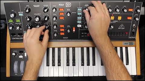 Behringer Poly D - Demo No Talking