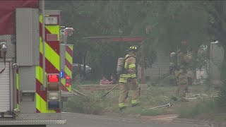 Crews battle house fire in north Abilene